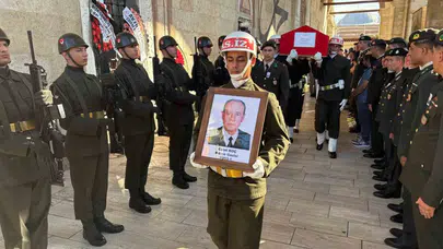 Edirne’de hüzünlü veda: Kıbrıs kahramanı Celal Koç dualarla uğurlandı