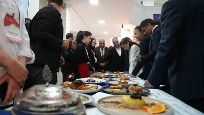 Erzurum mutfağının genç yetenekleri hünerlerini yarıştırdı: Şampiyon belli oldu