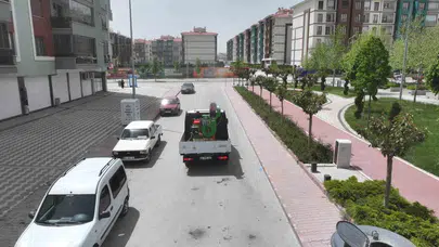 Karatay’da bayram temizliği: Haşerelere karşı gece gündüz nöbet
