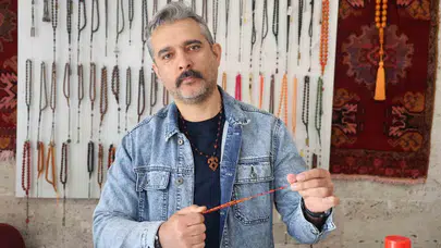 Tespih ustalığında milyonluk değer: Kırşehir’de mesleğin son kalesi yalnızlık çekiyor