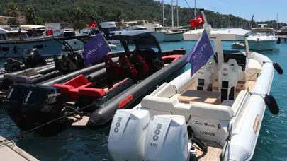 Mavi suların kalbi Göcek’te dev buluşma: Yat dünyasının rotası Türkiye’ye çevrildi