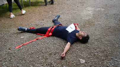 Samsun'da pedal ve koşu tutkusu birleşti: Kros duatlon nefes kesti