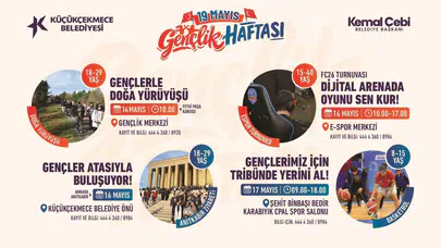 Küçükçekmece’de bayram coşkusu 10 gün sürecek: 7’den 70’e herkes davetli