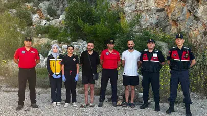 Antalya'da kabus dolu gece: Gizli Koy'da mahsur kalan gurbetçileri JAK timleri buldu