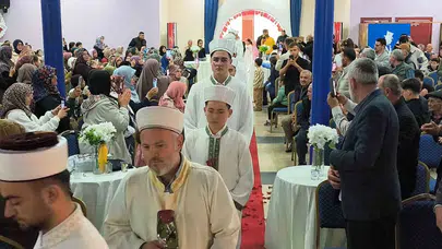Anamur’da hafızlık coşkusu: 15 genç icazetini törenle aldı