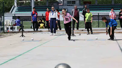 Akhisar’da Bocce heyecanı: 510 genç sporcu Türkiye finalleri için sahaya indi