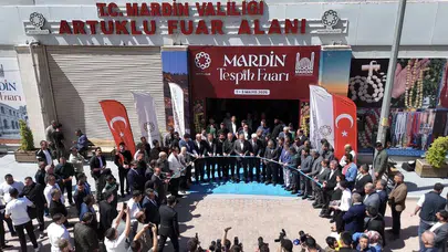 Sabrın sanata dönüştüğü şehirde buluşma: Mardin Tespih Fuarı kapılarını açtı
