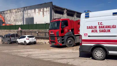 Gaziantep’te geceyi aydınlatan dehşet: Fabrika küle döndü