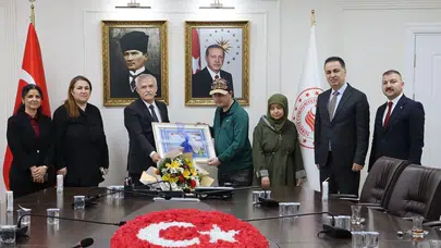 Vali Yardımcısı Balcı’nın konukları el emeği göz nuru eserlerini sergiledi