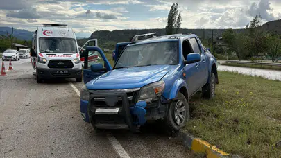 Kastamonu yolunda dehşet anları: Ailece çıktıkları yolculuk hastanede bitti
