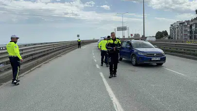 Samsun’da korkutan kaza: Görev başındaki işçiye otomobil çarptı