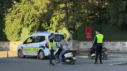 Bayram yolunda kask uyarısı: Lüleburgaz polisi geçit vermiyor