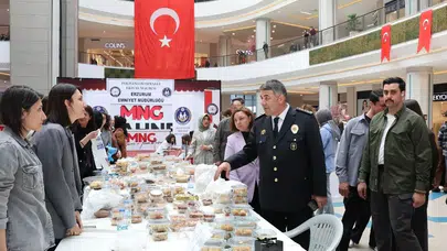 Erzurum’da iyilik rüzgarı: Polis eşlerinden anlamlı destek