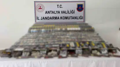 Manavgat’ta kaçakçılara geçit yok: 630 bin liralık vurgun engellendi