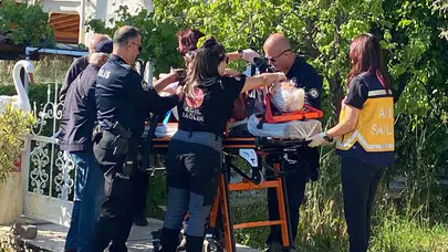 Ev işi yaparken kabusu yaşadı: 80 yaşındaki Nevin teyzenin yardımına ekipler yetişti