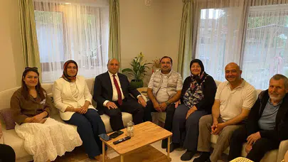 Sarıgöl’de vefa buluşması: Başkan Akdeniz bayramı şehit aileleriyle geçirdi