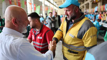 Kocasinan’da bayram mesaisi: Başkan Çolakbayrakdar ekiplerle sahada buluştu