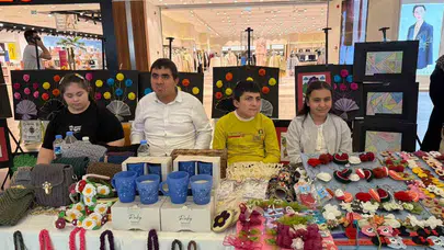 Malatya’da özel yüreklerin büyük emeği: Sanat dolu sergi kapılarını açtı