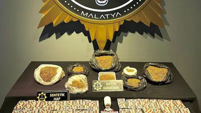 Malatya sokaklarında zehir tacirlerine geçit yok: Operasyonda ele geçirilen miktar şoke etti
