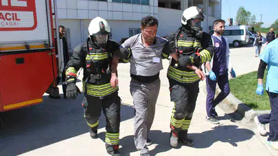Samsun’da nefes kesen anlar: Çarşamba Devlet Hastanesi’nde gerçeği aratmayan afet provası