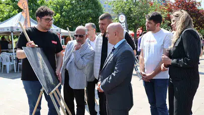 Düzce Üniversitesi’nde bahar rüzgarları esti: Kampüs festivalle şenlendi