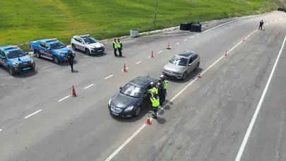 Bayburt’ta bayram yolculuğu jandarmaya emanet: Denetimler sıkılaştırıldı