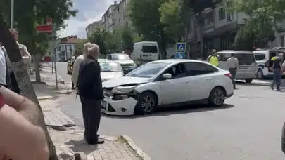 Lüleburgaz’da öğle saatlerinde korkutan zincirleme kaza: Trafik felç oldu
