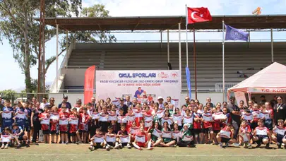Köşk’te ragbi rüzgarı: Geleceğin yıldızları madalyalarına kavuştu