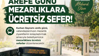 Nazilli’de bayram hazırlığı: Mezarlık ziyaretleri için ulaşım kolaylığı sağlandı