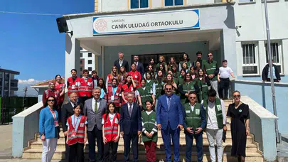 Samsun’da öğrenciler için anlamlı gün: Hem eğlendiler hem de hayat kurtarmayı öğrendiler