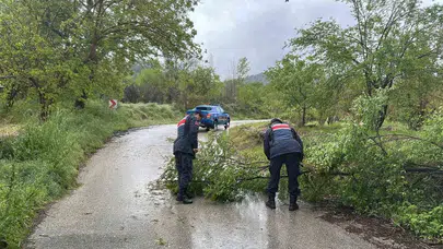 Bilecik’te kabus dolu gece: Sağanak hayatı felç etti, yollar kapandı