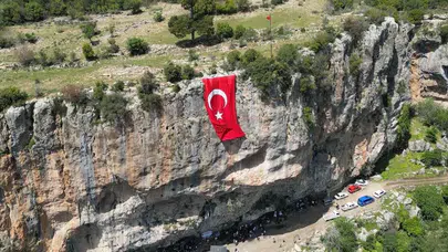 Mersin’in saklı cenneti keşfedilmeyi bekliyor: Aserin Kayası doğa tutkunlarını ağırladı