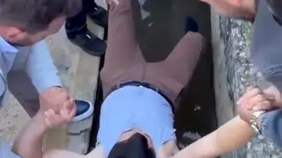 Bayram sabahı uykusuna ağır bedel: Namazı kaçıranlar soluğu buz gibi suyun içinde aldı
