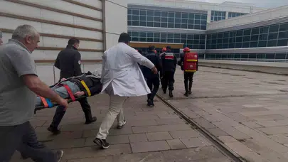 Bafra Devlet Hastanesi’nde nefes kesen anlar: Olası felaketlere karşı tam kadro hazırlık