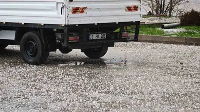 Bitlis’te hayat durma noktasına geldi: Gökyüzü bir anda beyaza büründü