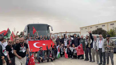 Sınırları aşan vicdan hareketi: 40 ülkeden gelen gönüllüler Gazze için yola çıktı