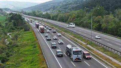 Bolu’da bayram dönüşü trafiğine ağır vasıta engeli: İşte kısıtlama uygulanacak saatler