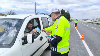 Şuhut yollarında güvenlik seferberliği: Bir kural bir hayat kurtarır