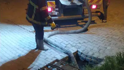 Minik can için seferber oldular: Sanayi sitesinde nefes kesen kurtarma operasyonu