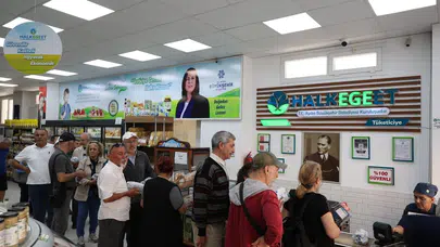 Aydın’da Anneler Günü bereketi: Halk Ege Et şubelerinde uzun kuyruklar oluştu