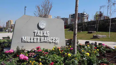 Talas’ta bahar rüzgarları çiçeklerle esecek: Millet Bahçesi renk cümbüşüne hazırlanıyor