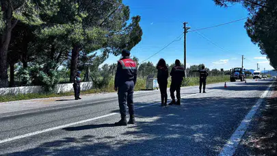Didim’de bayram mesaisi: Kurbanlık taşıyan araçlar didik didik aranıyor