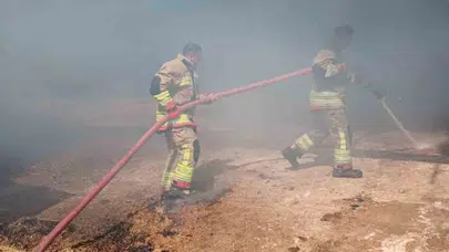 Reyhanlı’da korkutan yangın: İtfaiye ekipleri faciayı son anda önledi