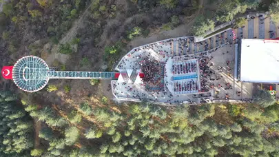Isparta’nın yeni simgesi oldu: Adrenalin tutkunları akın etti, ziyaretçi sayısı rekor kırdı