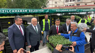 Kızılcahamam’da tarımsal seferberlik: Milyonlarca fide toprakla buluştu