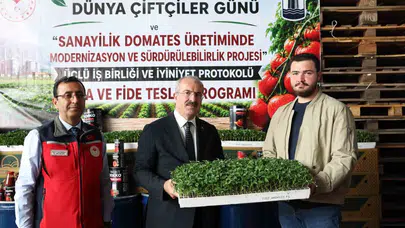 Çanakkale’de tarlalar teknolojiyle buluşuyor: 804 bin fide toprakla buluştu