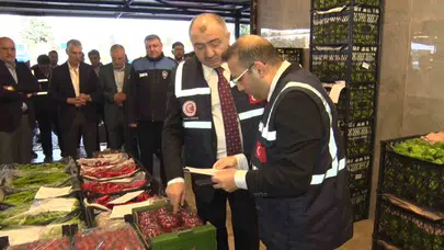 90 milyarlık dev pazarda sıkı takip: Bayrampaşa Hali’nde etiketler mercek altında