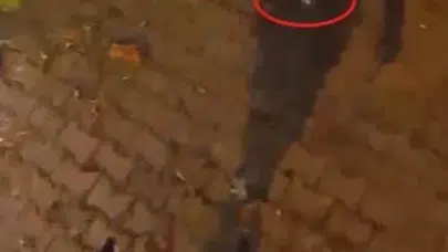 Kemer'de suçüstü: Polis kamerası her anı kaydetti