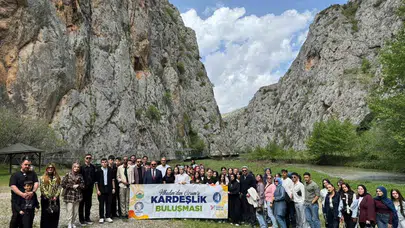 Samsun'dan Çorum'a uzanan kardeşlik köprüsü: Gençler tarihin izini sürdü