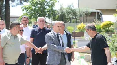 Başkan Çiftçi’den bayram arifesinde vefalı ziyaret: Hemşerilerini kabristanda yalnız bırakmadı